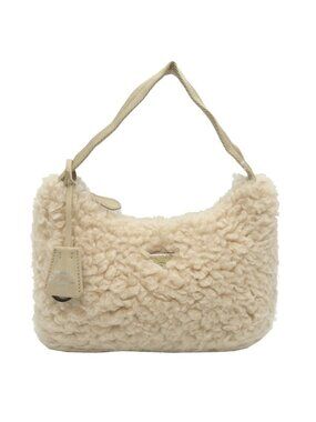 Prada Handbag Silk Wool